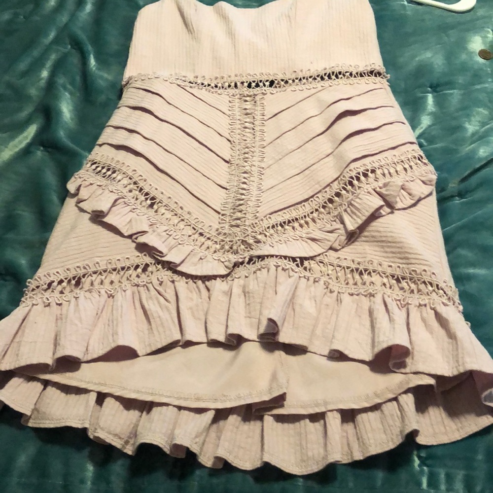Pink Ruffle dress - Picture 3 of 4